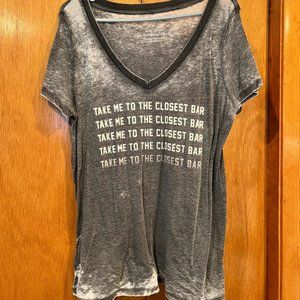 Torrid Burnout Tee Sz. 00/M